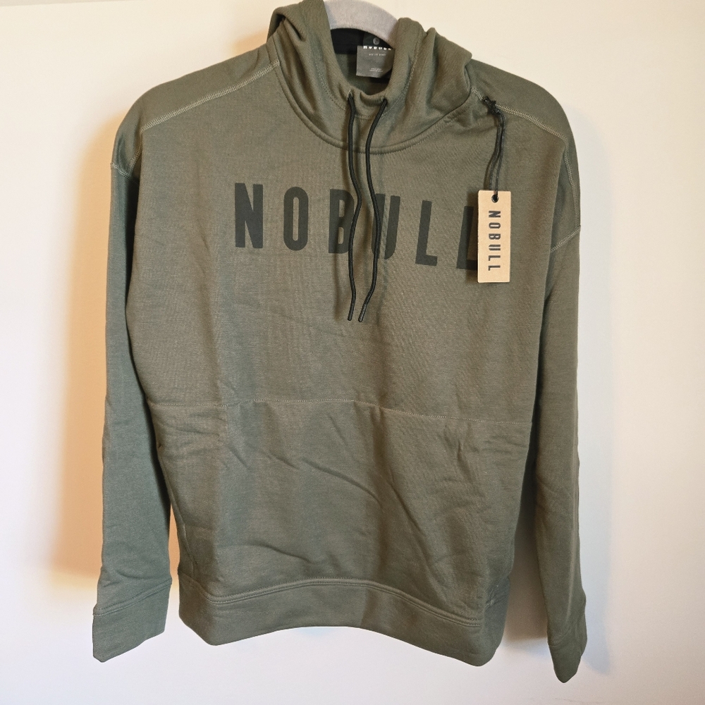 NWT Women's NOBULL‎ Hoodie  - Army Green size S